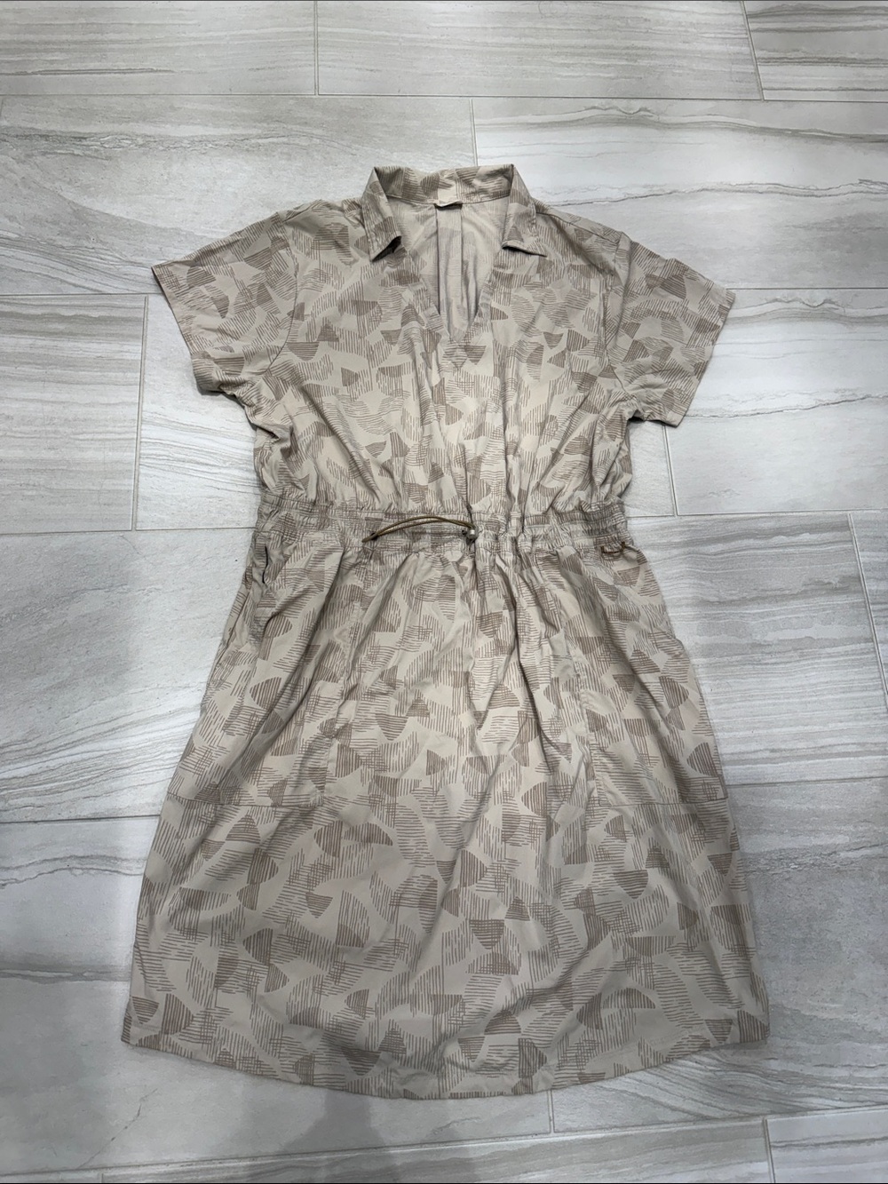 REI Co-op Womens Trailmade Dress Neutral Hiking Outdoorsy Campcore Travel M/L.